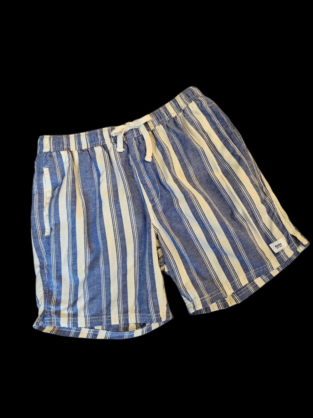 Katin California Heritage "Isaiah" Coastal Stripe Shorts Size Large
